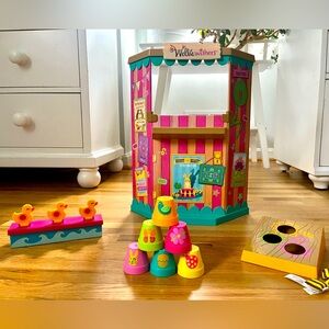 American Girl Wellie Wisher Carnival Games Set. Like New.